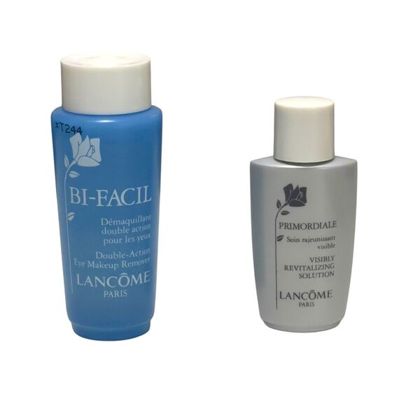 Lancome Other - Lancôme Primordial Visibly Revitalizing Solution & Bifacial Eye Makeup Remover